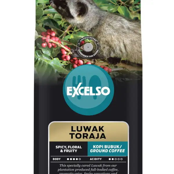 Powder Luwak Toraja (200 gr) | Excelso Coffee, Mal Olympic Garden