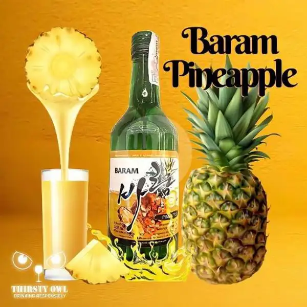 Soju Baram Pinneaple - New Soju Korea 360 Ml | KELLER K Beer & Soju Anggur Bir, Cicendo