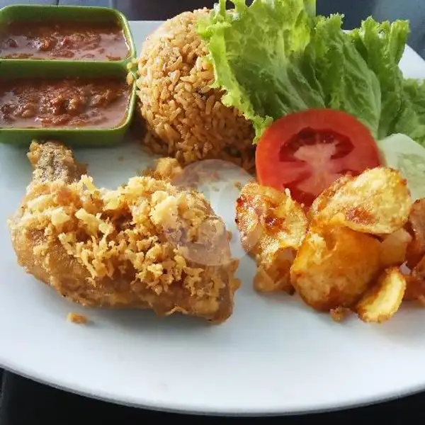 Nasi Goreng Ayam Penyet Paha | Ayam Penyet Jakarta, Dr Mansyur