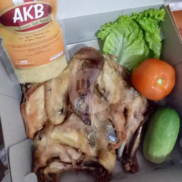 Ayam Tim Utuh Kremes Kampung Goreng AKB | Ayam Kremes Bengawan, Denpasar