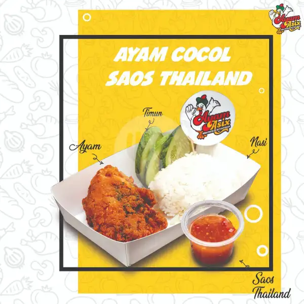Ayam Cocol Saos Thailand | Ayam Asix, Galaxy