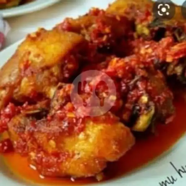 Ayam Sabel Merah + Nasi+tahu tempe Free Teh Obeng | Indomie Gaoreng Bg AL