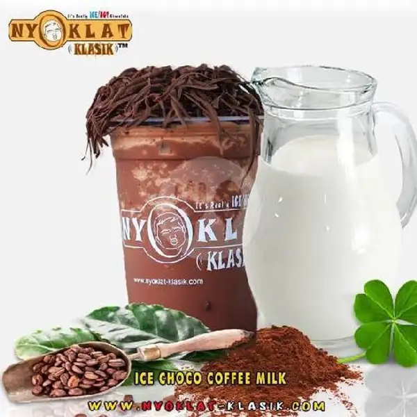 Ice Choco Coffe Milk | Nyoklat Klasik dan Bakwan Prasmanan, Suko Manunggal