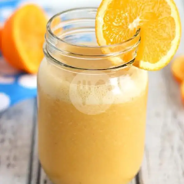 Orange juice | Ayam & Bebek Kremes Bang Sukdi, Tiban