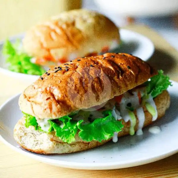 Sandwich Gandum chiken | Salad Chop