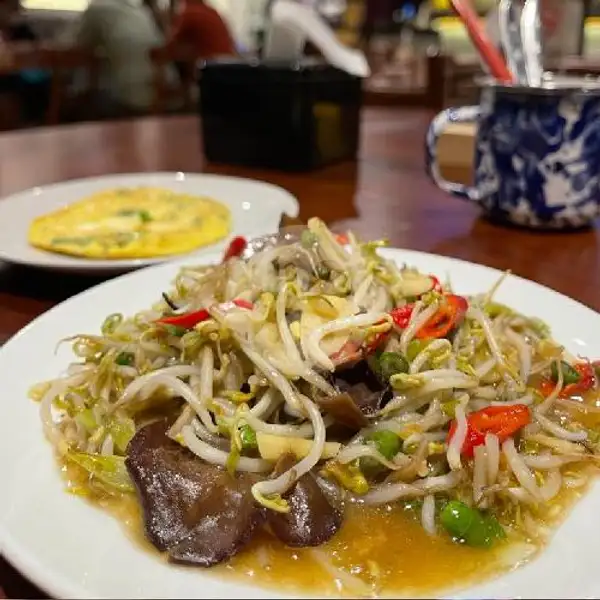 Tauge Cah Bawang Putih | Uncle Loe Cafe dan Resto, Merbau