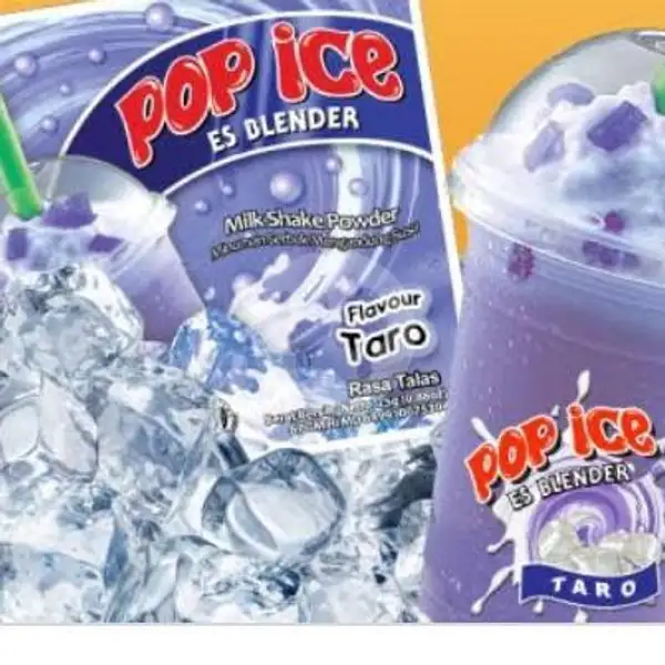 Pop Ice Taro Cup | Sego Sambel Ganas dan Jus Cak Fadhil, Krukah Lama