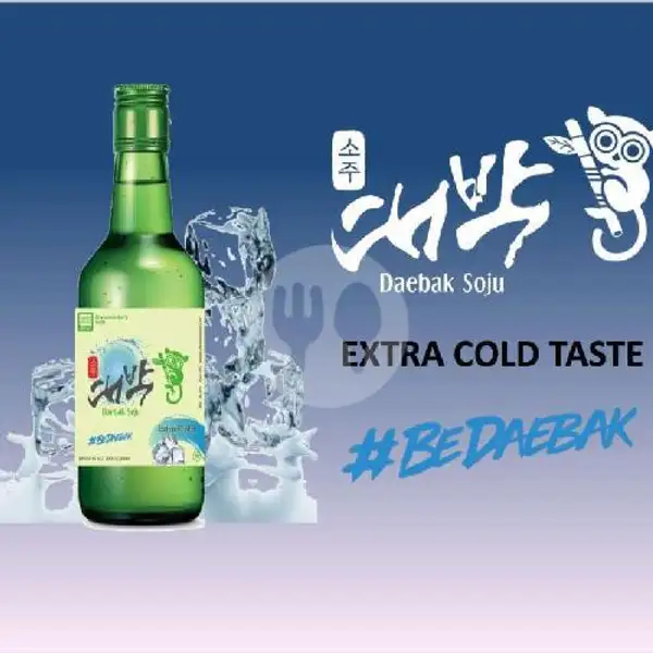 Soju Daebak Extra Cold + Free Kacang Kulit Garuda | Arnes Beer Snack Anggur & Soju