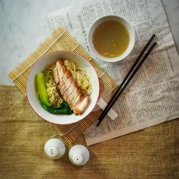 Dry Noodle Roasted Pork | Halo Cafe (by Tiny Dumpling), Terusan Sutami