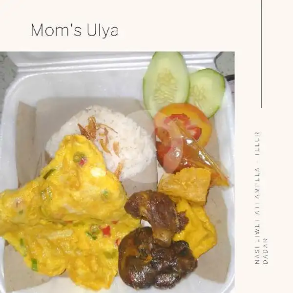 Nasi Liwet Ati Ampela Goreng + telur dadar | Mom's Ulya, Segala Mider