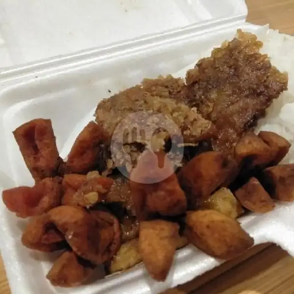 Ayam Geprek Sosis | Cowek Cak Gimbul, Plosogeneng