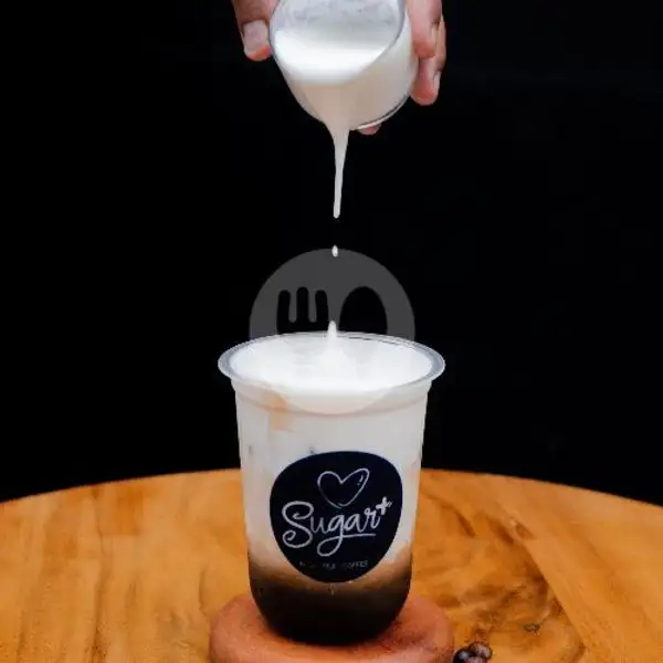 Cheese Cream Latte | SUGAR+