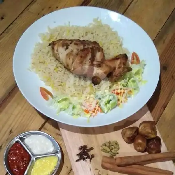 Ayam Bakar Arab + Nasi Bukhori | Gorbachef Goreng Bakar Ala Chef, Sarijadi