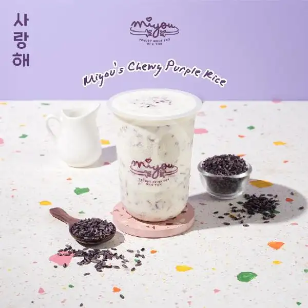 Miyou Chewy Purple Rice | Miyou Rice Yogurt Drink, Trans Studio Mall Makassar - TSM