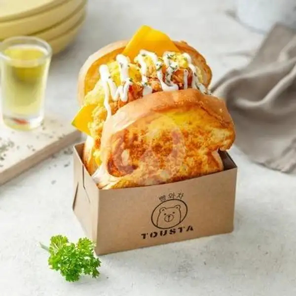 Torikatsu Crispy Chicken | Tousta Toast & Teabar, Alam Sutera