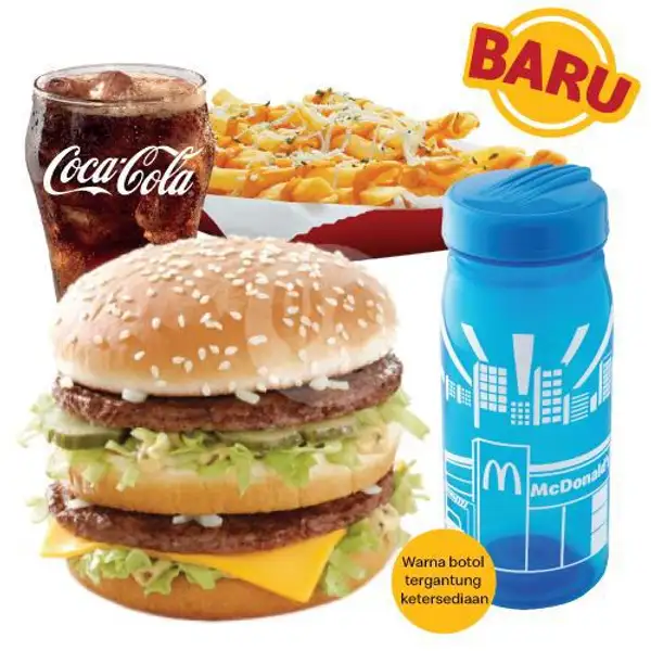Big Mac McFlavor Set, Med + Colorful Bottle | McDonald's, Bumi Serpong Damai