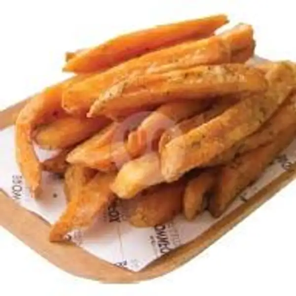 Sweet Potato Fries | Brownfox Waffle & Coffee, Denpasar