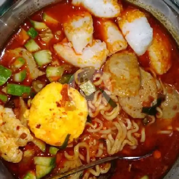 Mie Korean spicy Soup Ala Mya | Takoyaki Mama Mya 