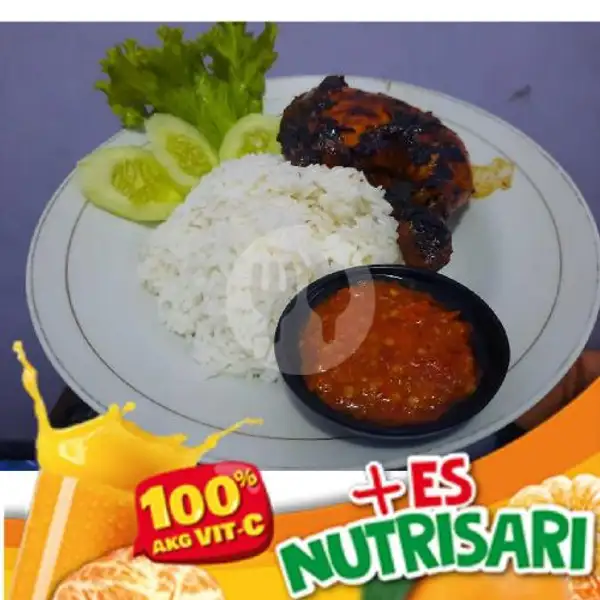 Paket Abana + Nutrisari | Ayam Bakar Bang Juna, Pondok Gede