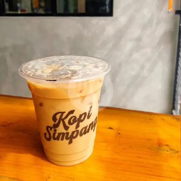 Cappuccino (Ice) | Kopi Simpang, Ruko Tanah Mas