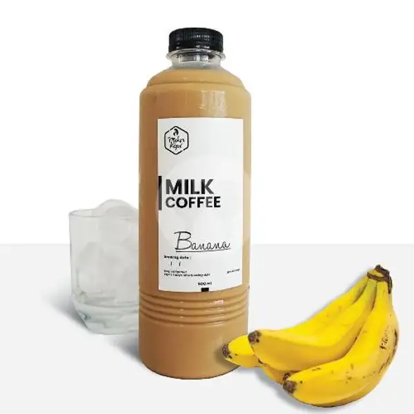 Milk Coffee Banana 500 ml | Mikir Kopi  , P Suryanata