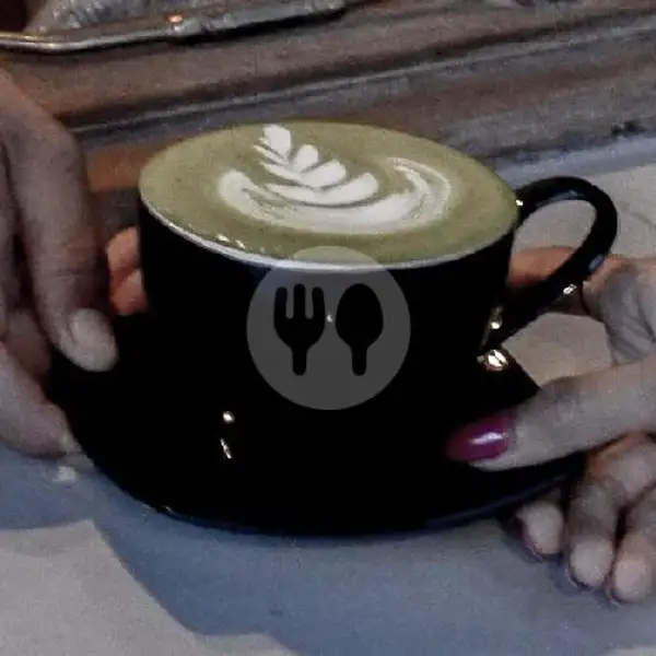 Hot Matcha Latte | Kopi Punya Hati, Denpasar