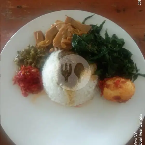 Nasi Telur Balado | RM Sari Minang, Gunung Batukaru