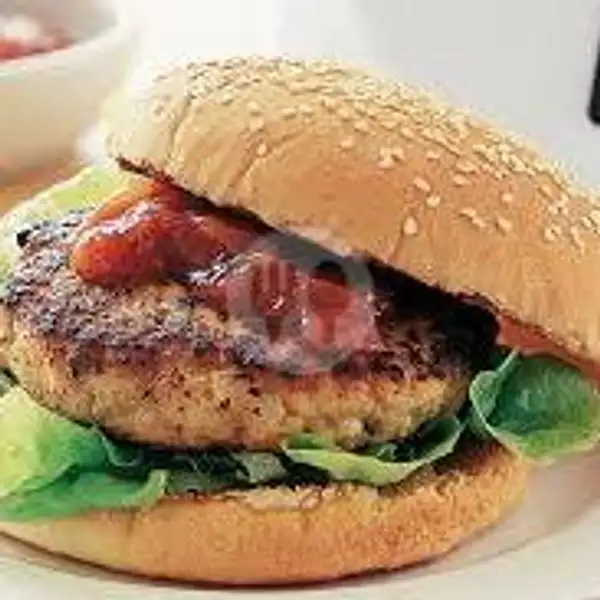Chicken Patty Burger | Kedai Lizdaff