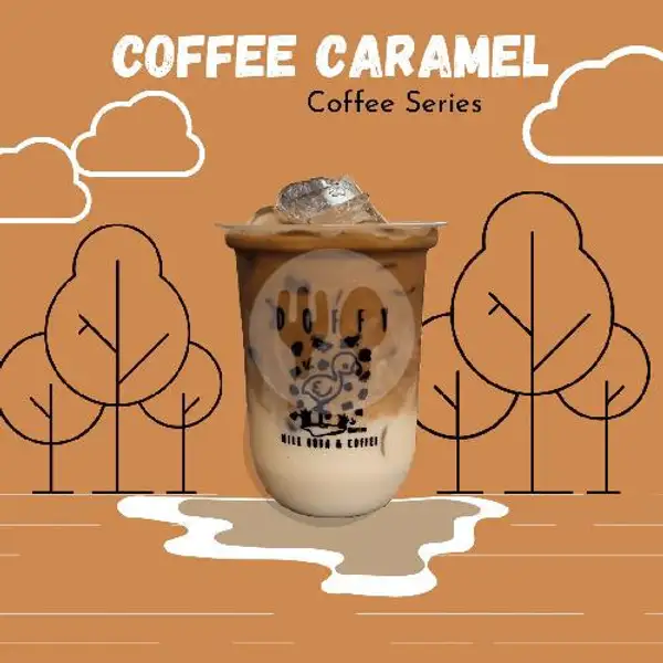 Caramel Coffee | Doffy (Milk Boba & Coffee) Di Samping Angkringan Mas Tumin M. Yamin Samarinda