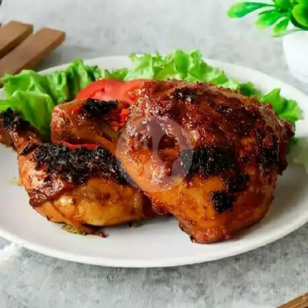 Ayam Bakar + Nasi | Dapoer Cemal Cemil