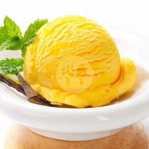 Ice Cream Mangga Milky | ADONAI ICE Cream