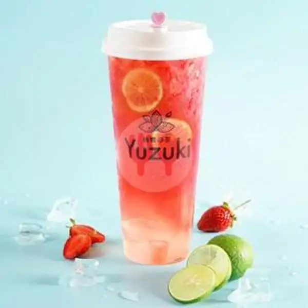 Strawberry Lemon Jelly | Yuzuki Tea & Bakery Majapahit - Cheese Tea, Fruit Tea, Bubble Milk Tea and Bread