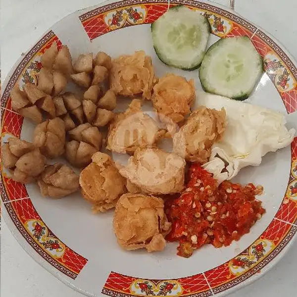 Tahu Crispy + Bakso + Nasi | Geprek Rumahan, Denpasar