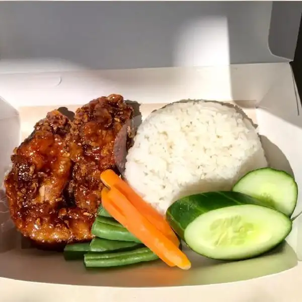 Paket 2 Chicken Teriyaki + Rice | Warung NK