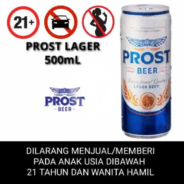Prost Beer Kaleng 500ml | Beer Bir Outlet, Sawah Besar