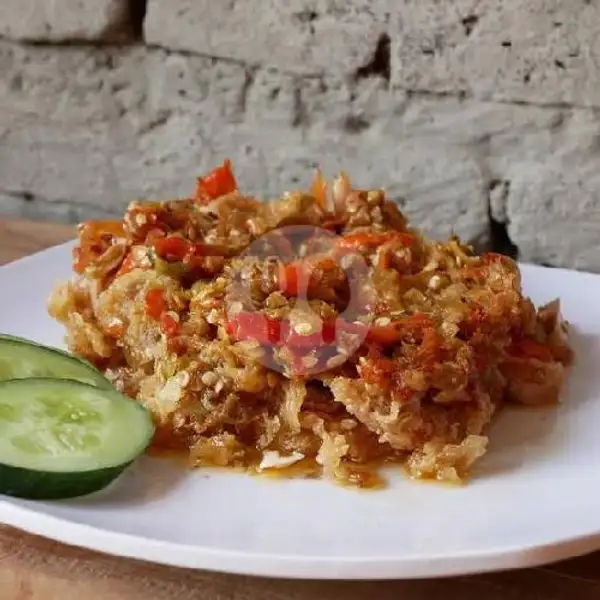 Geprek Telur Kribo Crispy + Nasi | Yummy Yaki (Burger, Kebab, Nasi Ayam, Juice), Sanden