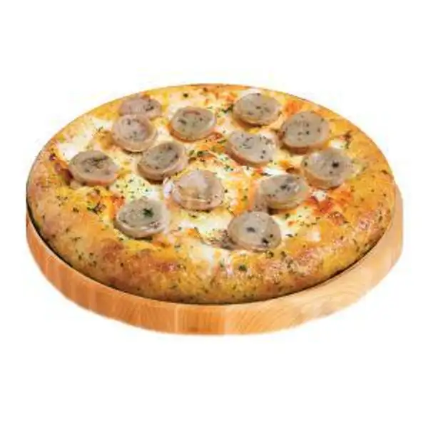 Chicken Sausage Personal | Domino's Pizza, Tlogosari