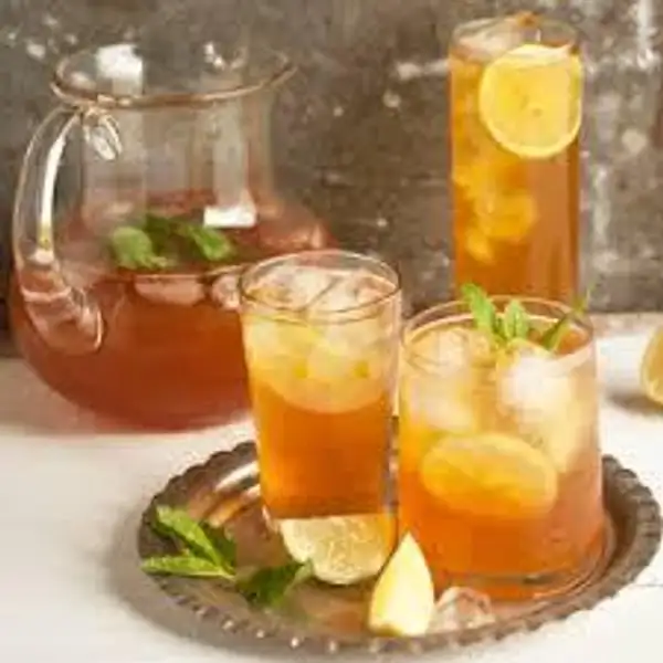 Lemon Tea | Mozzarella Kebab dan Burger Natasya