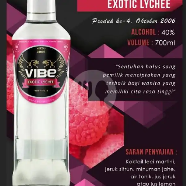Vibe Exotic Lychee 700 Ml + Free Schweppes Tonic | Vhanessa Snack, Beer, Anggur & Soju, Puskesmas