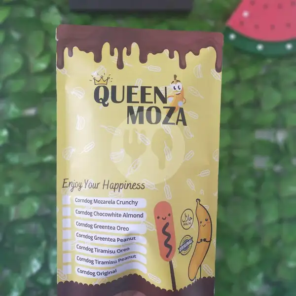 Corndog Frozen Chocowhite Almond | Queen Moza, Nakemano PIM