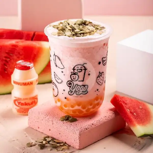 Watermelon Yakult Yogurt Large | Yogo Smoothies House