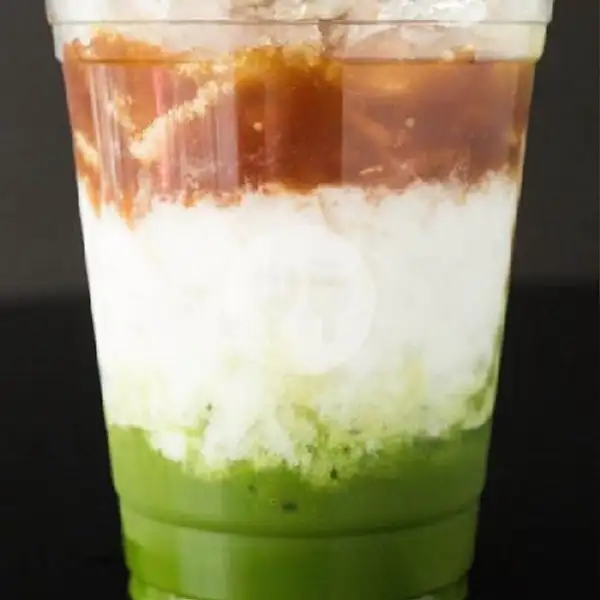 ICE COFFIE MATCHA GREEN TEA Latte | Rice Bro, Cakung