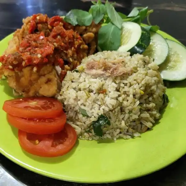Ayam Geprek + Nasi Goreng Kampung | Aceh Tulen, Karet Raya