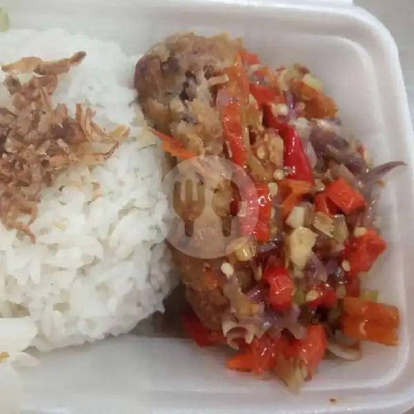 Ayam Geprek Sambal Matah | Warung Makan Sosro Sudarmo, Nongsa