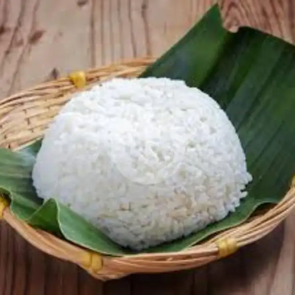 Nasi Putih | Ayam Bebek Cumi Sambal Mercon Dower, Pondok Aren