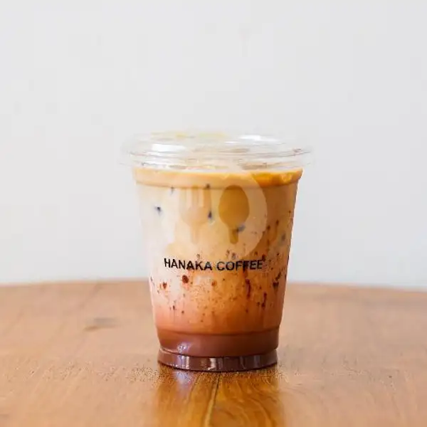 Hazelnut Cafe Latte Ice | Hanaka Coffee, Pulau Komodo
