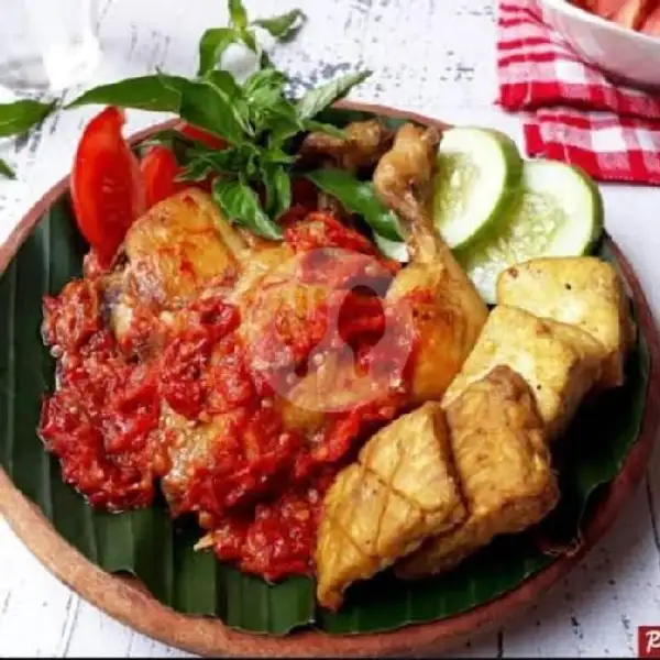 Ayam Penyet + Nasi+tahu Tempe Free Teh Obeng | Indomie Gaoreng Bg AL