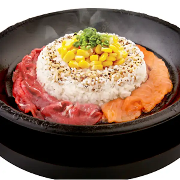 Beef & Salmon Pepper Rice (TA) | Pepper Lunch, Ska Pekanbaru