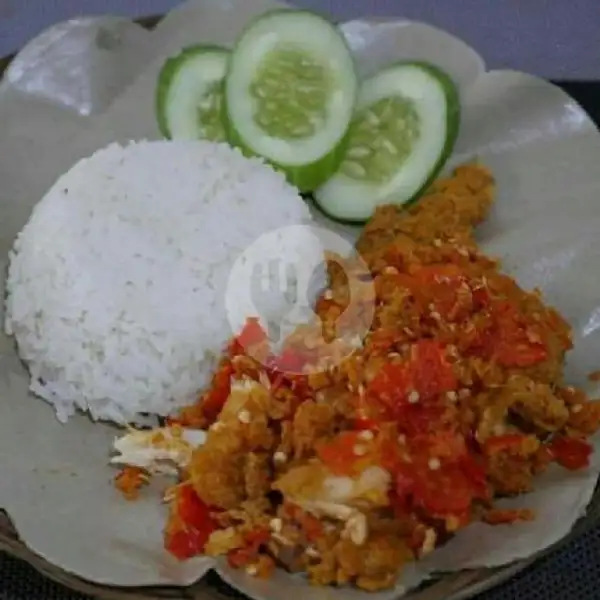 Nasi Ayam Geprek | Sambelan Bu Siti, Kebraon 2 Gg tomat no 24,Kel.kebraon,kec.karang Pilang