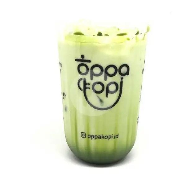 Iced Matcha Latte | Oppa Kopi, Rungkut